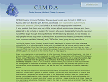 Tablet Screenshot of cimda.co.uk